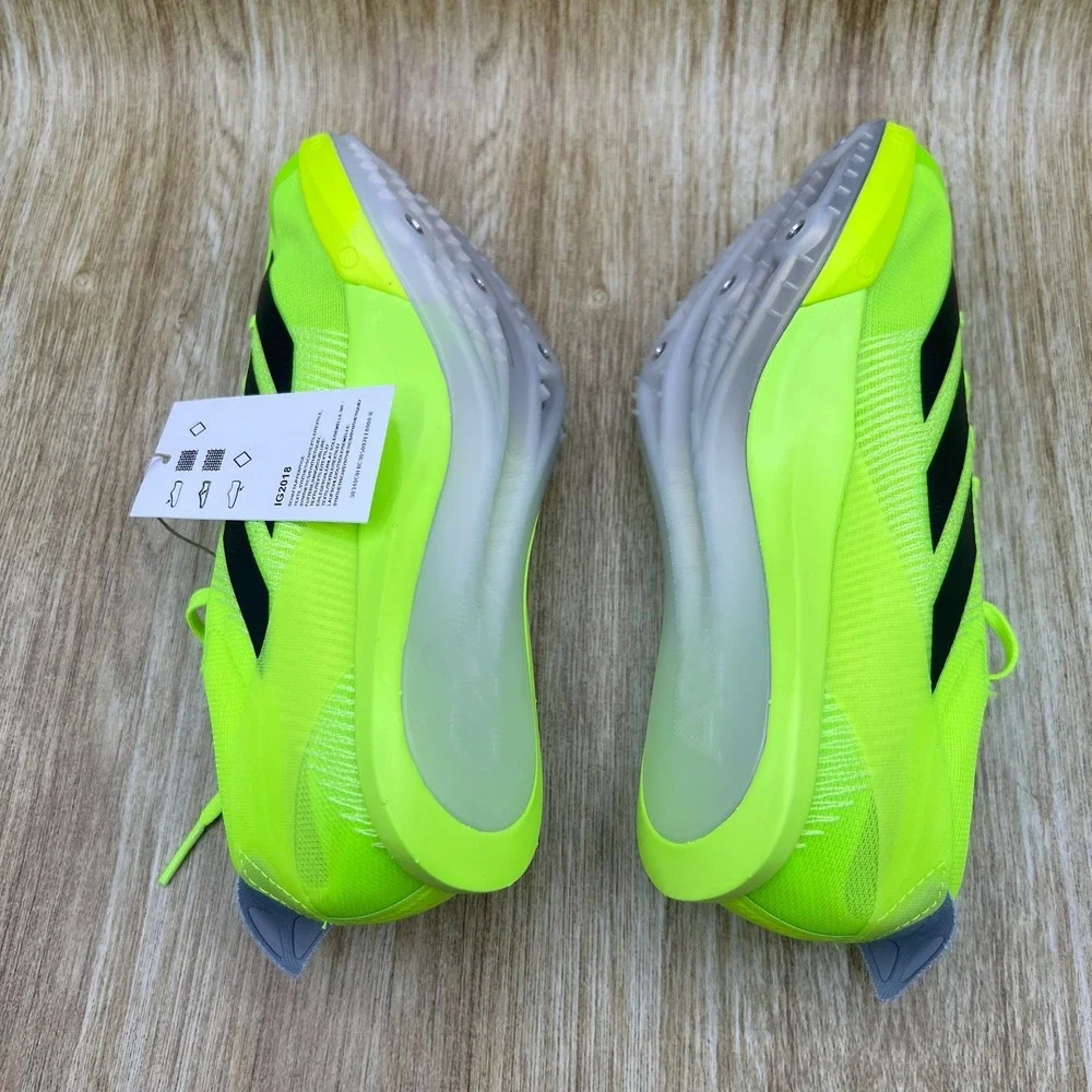 Adidas Adizero Finesse‎ Men's Size 7 Track Spikes Lucid Lemon Black IG2018 NEW